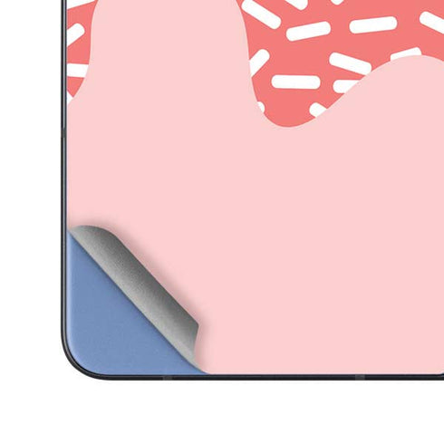 Coral Spring Sprinkles Galaxy Z Fold5 5G Skin