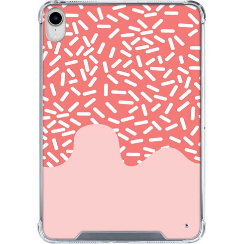Coral Spring Sprinkles iPad 11th Gen (2025) Clear Case