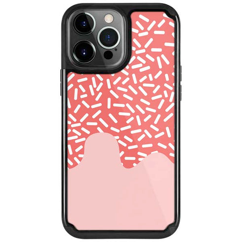 Coral Spring Sprinkles iPhone Cases