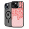 Coral Spring Sprinkles iPhone 14 Plus Kickstand Case