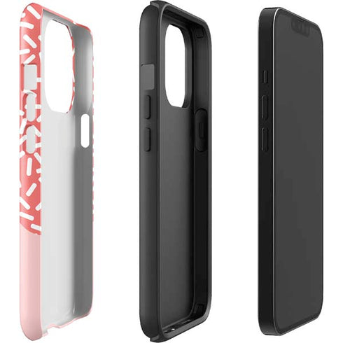 Coral Spring Sprinkles iPhone 15 Pro Impact Case