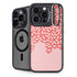 Coral Spring Sprinkles iPhone 15 Pro Kickstand Case