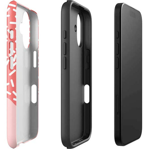 Coral Spring Sprinkles iPhone 16 Impact Case