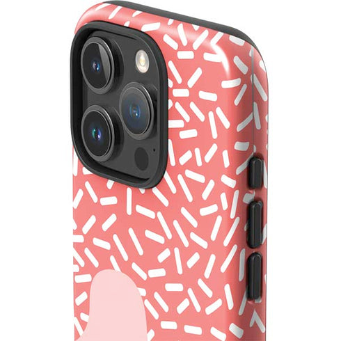 Coral Spring Sprinkles iPhone 16 Pro Max Impact Case