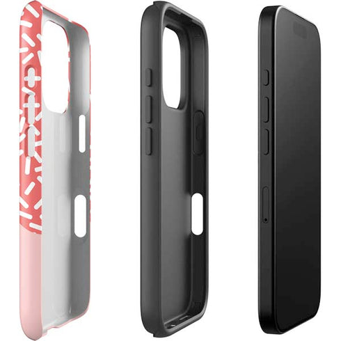 Coral Spring Sprinkles iPhone 16 Pro Max Impact Case