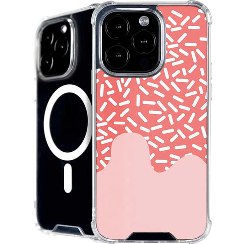 Coral Spring Sprinkles iPhone 16 Pro Max MagSafe Case