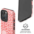 Coral Spring Sprinkles iPhone 16 Pro Max Magsafe Impact Case
