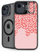 Coral Spring Sprinkles iPhone 16e Kickstand Case
