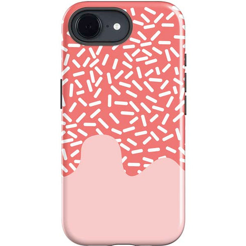 Coral Spring Sprinkles iPhone 16e Impact Case