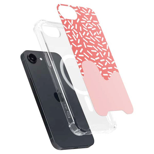 Coral Spring Sprinkles iPhone 16e MagSafe Case