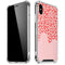 Coral Spring Sprinkles iPhone X/XS Clear Case