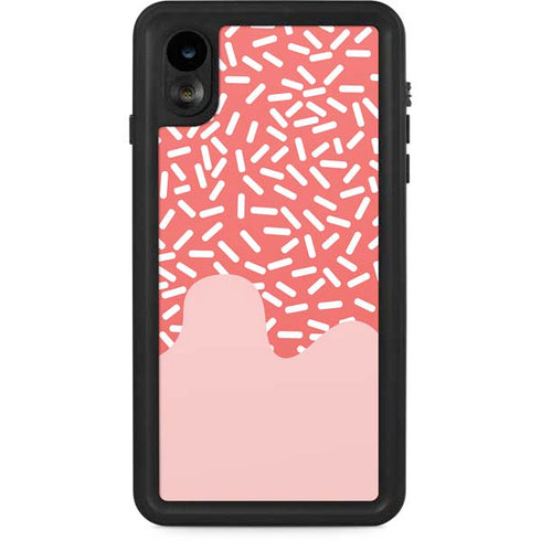Coral Spring Sprinkles iPhone Cases