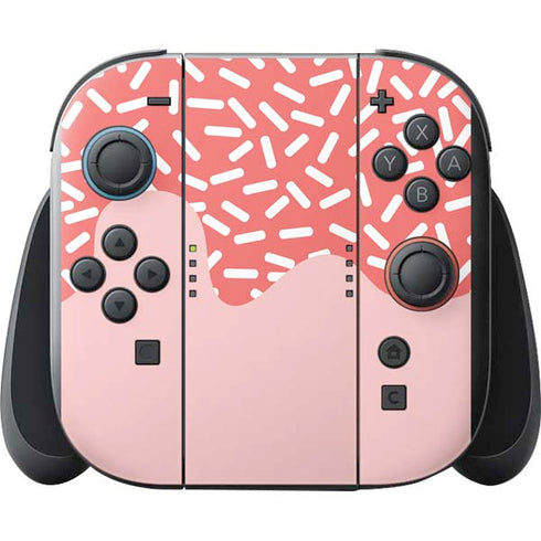 Coral Spring Sprinkles Nintendo Switch 2 (2025) with Joy-Con Skin