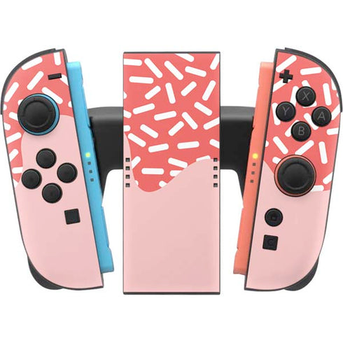 Coral Spring Sprinkles Nintendo Switch 2 (2025) Joy-Con Controller Skin