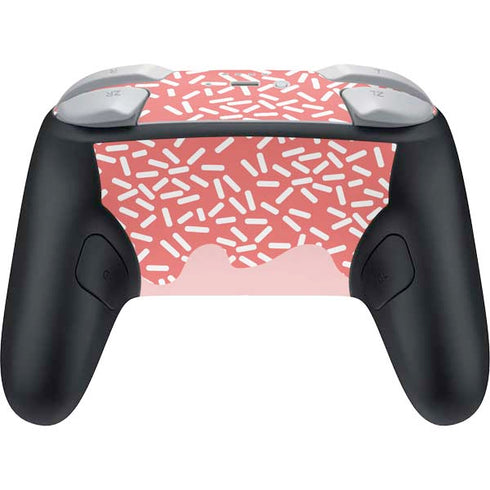 Coral Spring Sprinkles Nintendo Switch 2 (2025) Pro Controller Skin