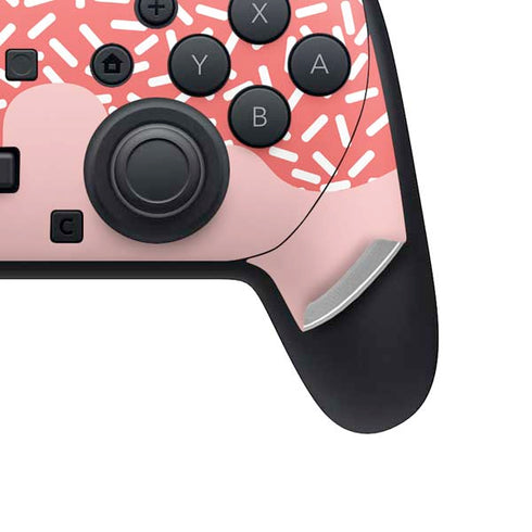 Coral Spring Sprinkles Nintendo Switch 2 (2025) Pro Controller Skin