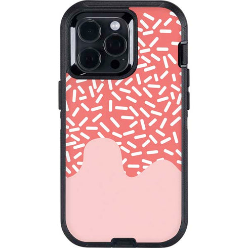 Coral Spring Sprinkles Otterbox Defender iPhone Skin