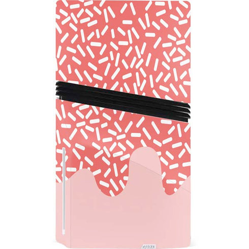 Coral Spring Sprinkles PS5 Pro Disk Bundle Skin