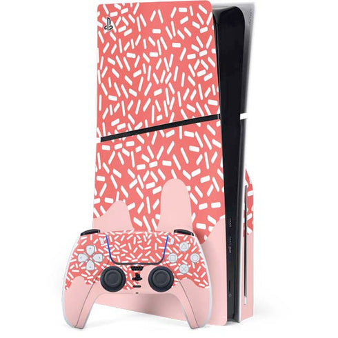 Coral Spring Sprinkles PlayStation PS5 Skins