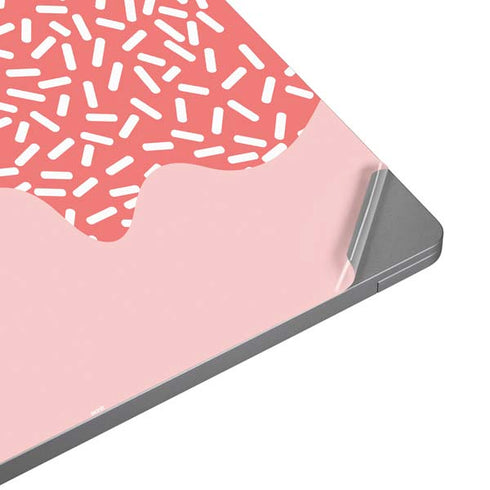 Coral Spring Sprinkles Laptop Skins
