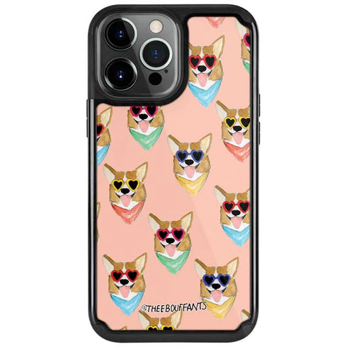 Bouffants and Broken Hearts Corgi Love iPhone Cases