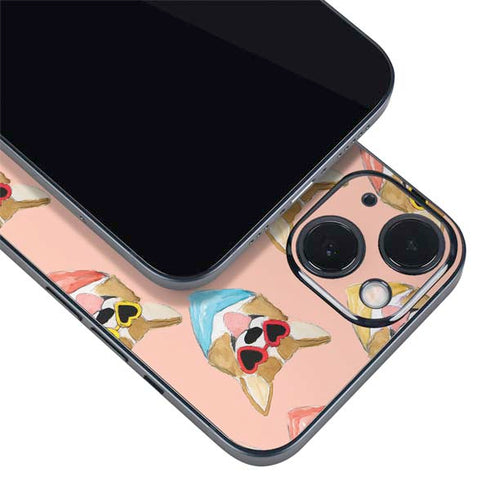 Bouffants and Broken Hearts Corgi Love iPhone Skins
