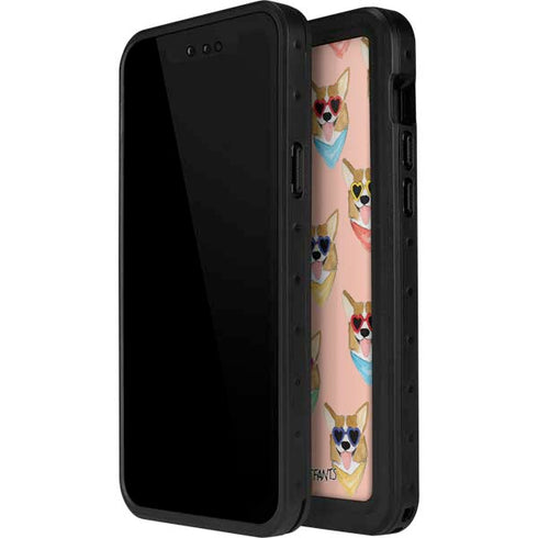 Bouffants and Broken Hearts Corgi Love iPhone 15 Pro Waterproof Case