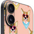 Bouffants and Broken Hearts Corgi Love iPhone 16 Plus Skin
