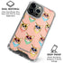 Bouffants and Broken Hearts Corgi Love iPhone 16 Pro Max Clear Case