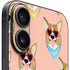 Bouffants and Broken Hearts Corgi Love iPhone 16 Skin