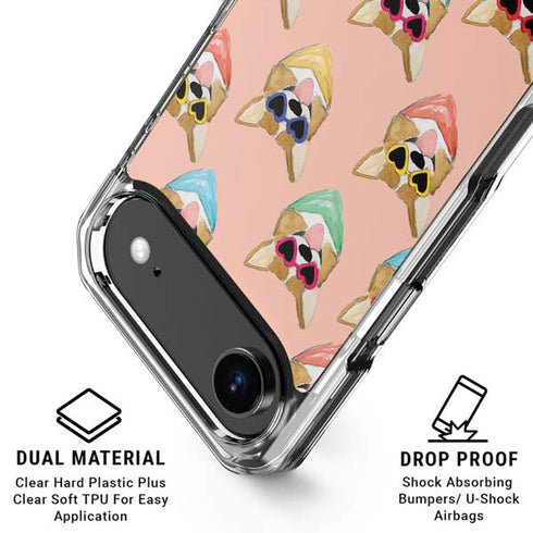 Bouffants and Broken Hearts Corgi Love iPhone 17 Air MagSafe Case