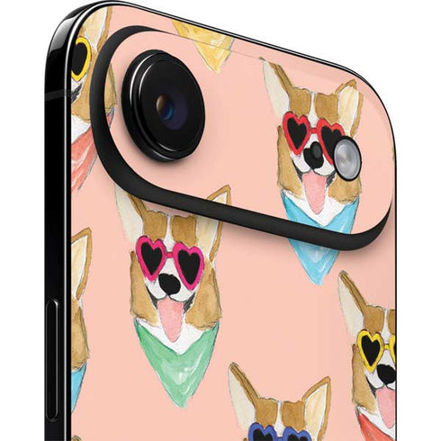 Bouffants and Broken Hearts Corgi Love iPhone 17 Air Skin