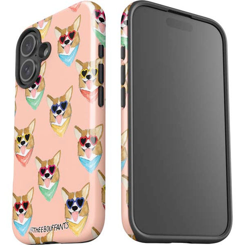 Bouffants and Broken Hearts Corgi Love iPhone 17 Impact Case