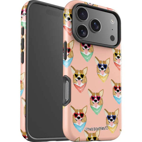 Bouffants and Broken Hearts Corgi Love iPhone 17 Pro Impact Case