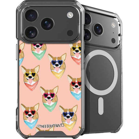 Bouffants and Broken Hearts Corgi Love iPhone 17 Pro Max MagSafe Case