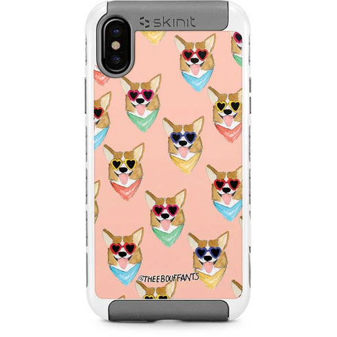Bouffants and Broken Hearts Corgi Love iPhone Cases