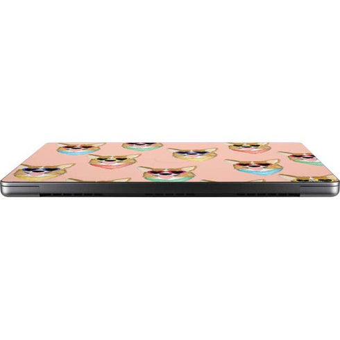 Bouffants and Broken Hearts Corgi Love Apple MacBook Pro 14-inch Skin