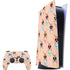 Bouffants and Broken Hearts Corgi Love PlayStation PS5 Skins