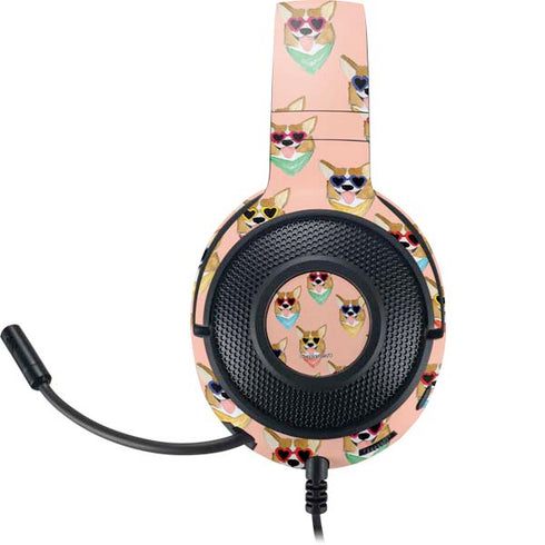 Bouffants and Broken Hearts Corgi Love Razer Kraken X Skin