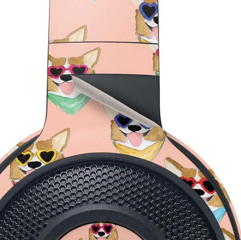 Bouffants and Broken Hearts Corgi Love Razer Kraken X Skin