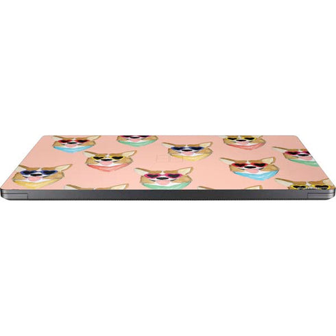 Bouffants and Broken Hearts Corgi Love Surface Laptop 7 13.8in Skin