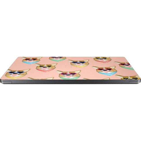 Bouffants and Broken Hearts Corgi Love Surface Laptop 7 15in Skin