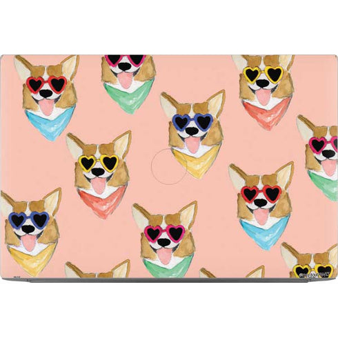 Bouffants and Broken Hearts Corgi Love Dell XPS Skin