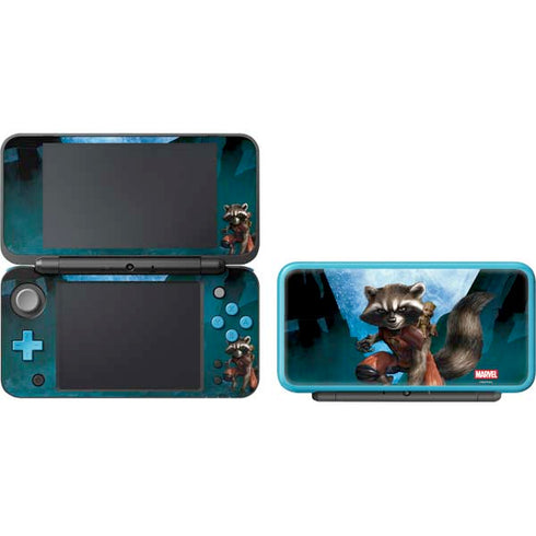 Marvel Rocket and Baby Groot Cosmic Bond Nintendo 2DS XL (2017) Skin
