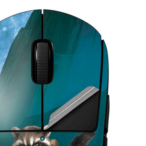 Marvel Rocket and Baby Groot Cosmic Bond G Pro Wireless Gaming Mouse Skin