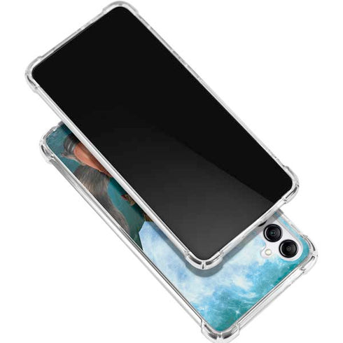 Marvel Rocket and Baby Groot Cosmic Bond Galaxy A15 5G Clear Case