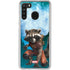 Marvel Rocket and Baby Groot Cosmic Bond Galaxy A21 Clear Case