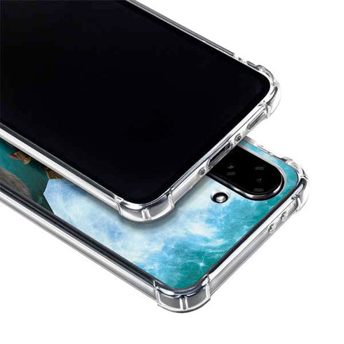 Marvel Rocket and Baby Groot Cosmic Bond Galaxy A36 5G Clear Case