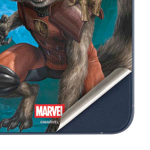 Marvel Rocket and Baby Groot Cosmic Bond Galaxy A36 5G Skin