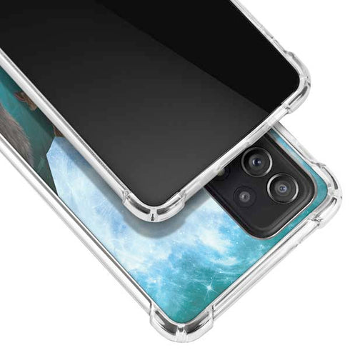 Marvel Rocket and Baby Groot Cosmic Bond Galaxy A52 5G Clear Case